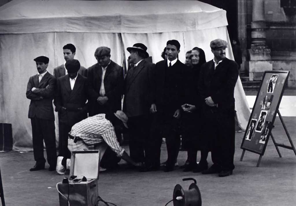 Fotografía para L´uomo delle Stelle, Giuseppe Tornatore